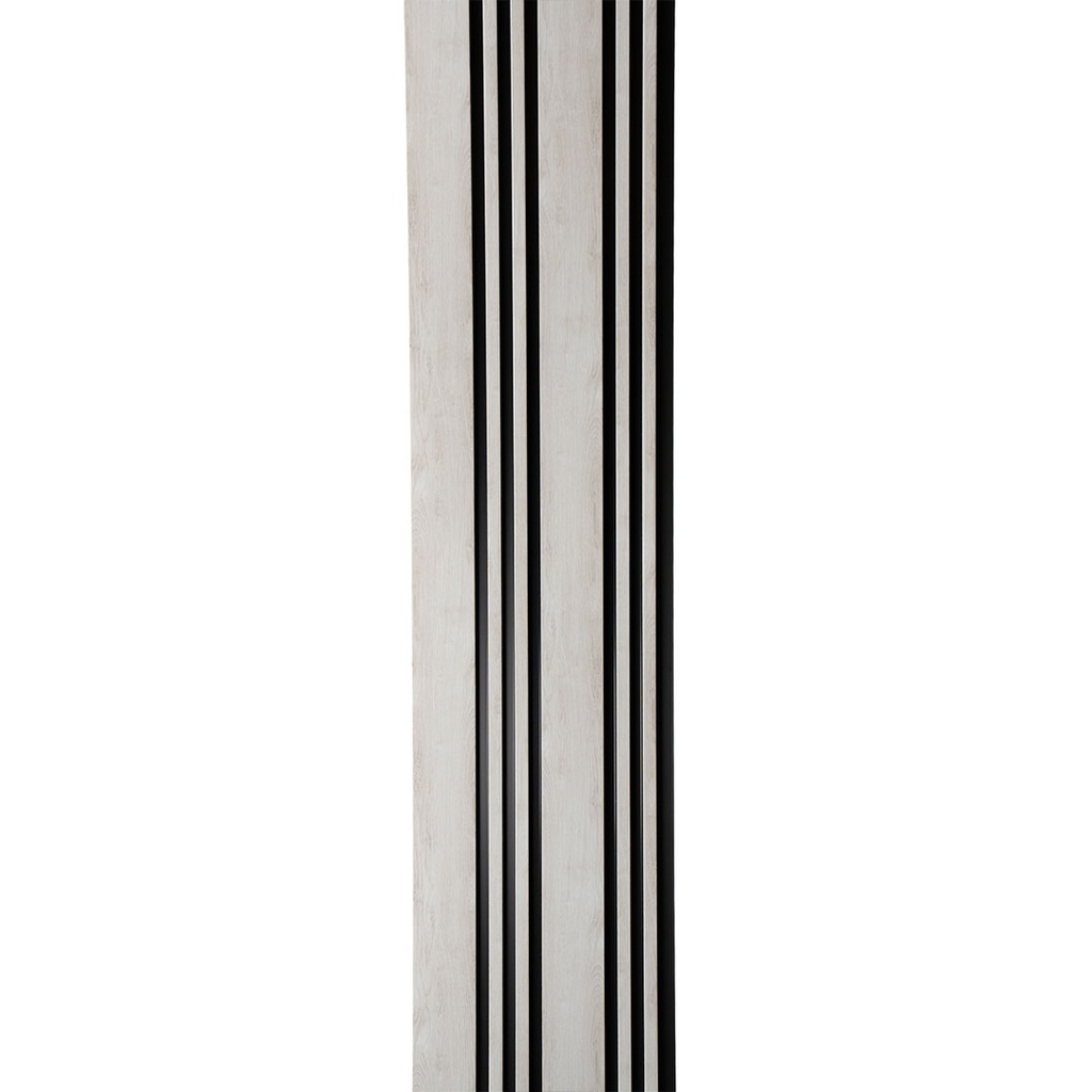 [ALV250LSGO] GG Aluvo Waterproof Panel LS Slats Grey Oak 2400mm x 250mm