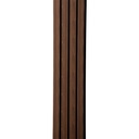 GG Aluvo Waterproof Panel 4 Slats Warm Walnut 2400mm x 250mm