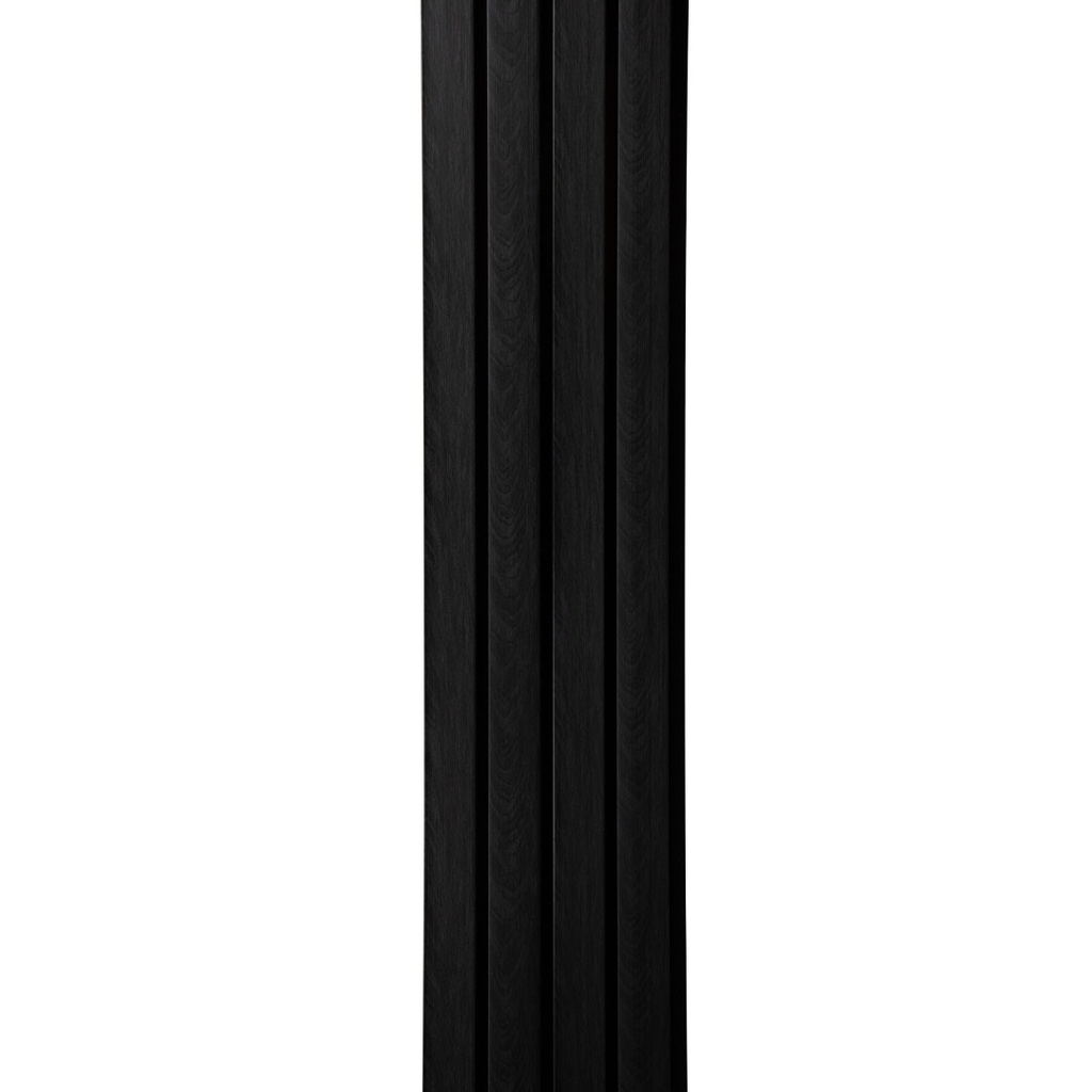 [ALV2504SBW] GG Aluvo Waterproof Panel 4 Slats Black Wood 2400mm x 250mm