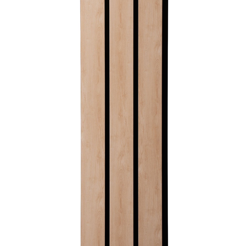 [ALV2503SNO] GG Aluvo Waterproof Panel 3 Slats Natural Oak 2400mm x 250mm