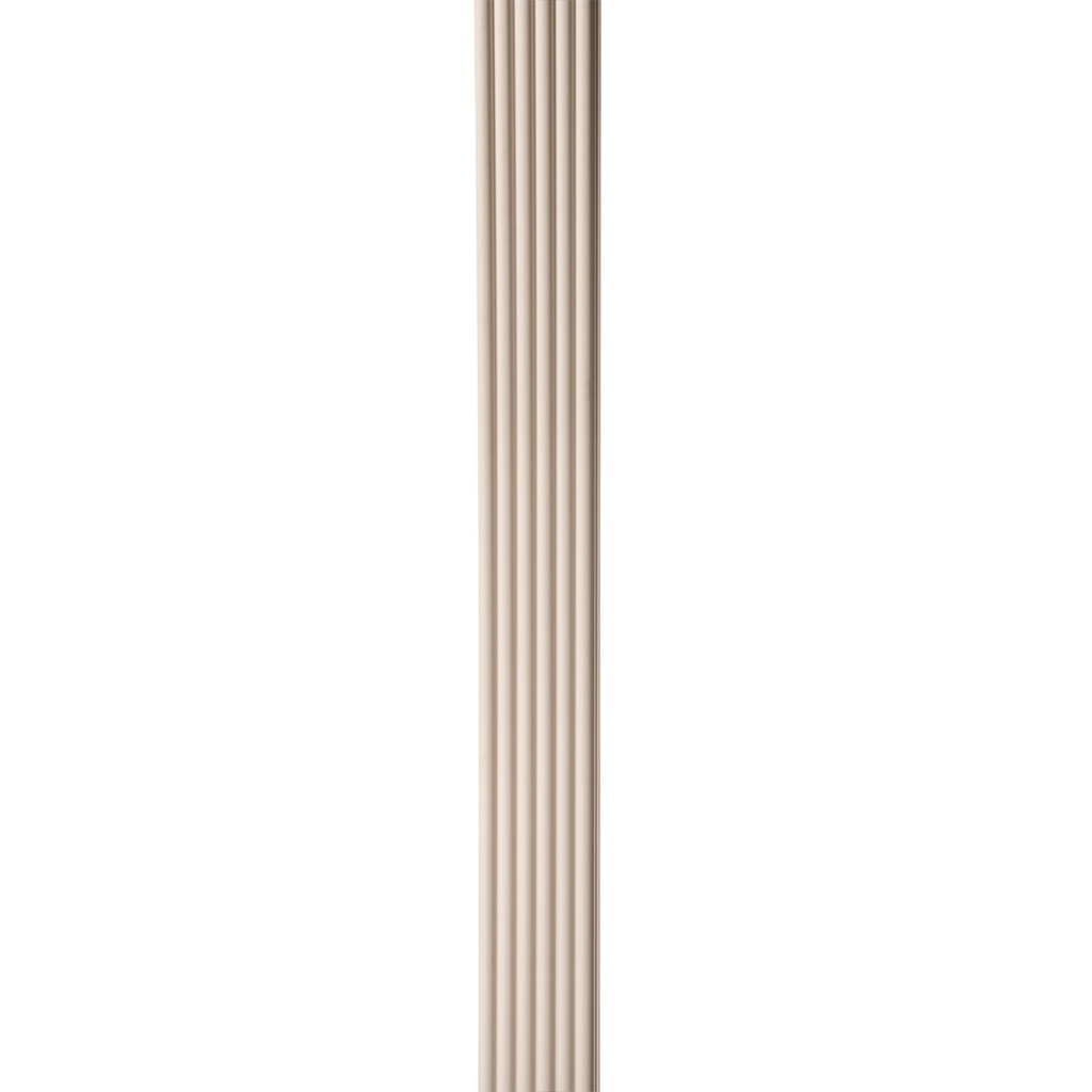 [ALV120HRCR] GG Aluvo Waterproof Panel Half Round Slats Cream 2400mm x 120mm