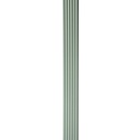 GG Aluvo Waterproof Panel Half Round Slats Duck Egg 2400mm x 120mm