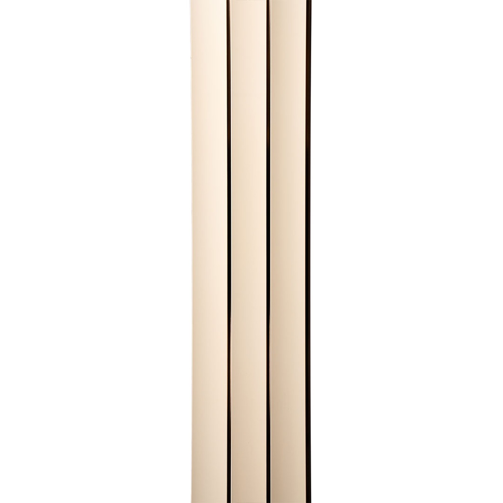 [ALV250CVCR] GG Aluvo Waterproof Panel Curved Slats Cream 2400mm x 250mm