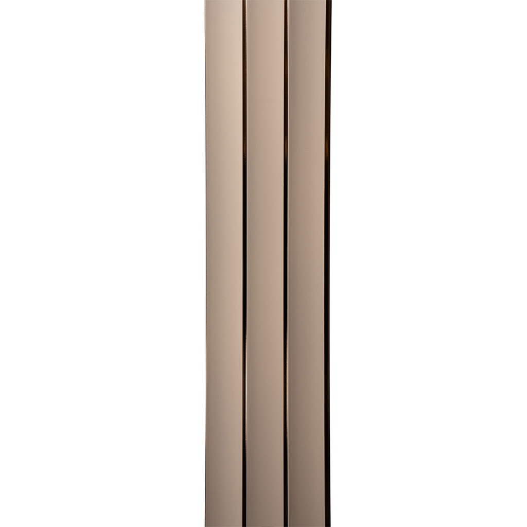 [ALV250CVTP] GG Aluvo Waterproof Panel Curved Slats Taupe 2400mm x 250mm