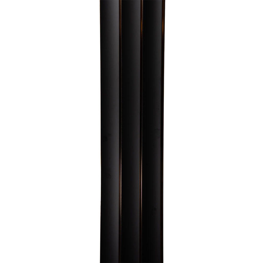 [ALV250CVBK] GG Aluvo Waterproof Panel Curved Slats Black 2400mm x 250mm