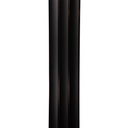GG Aluvo Waterproof Panel Curved Slats Black 2400mm x 250mm