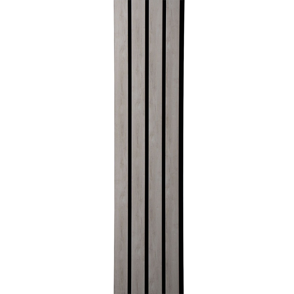 [ALV2504SGO] GG Aluvo Waterproof Panel 4 Slats Grey Oak 2400mm x 250mm