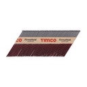 FirmaHold Collated Clipped Head Nails - Trade Pack - Plain Shank - Bright - 3.1 x 90 (Pack 2200)