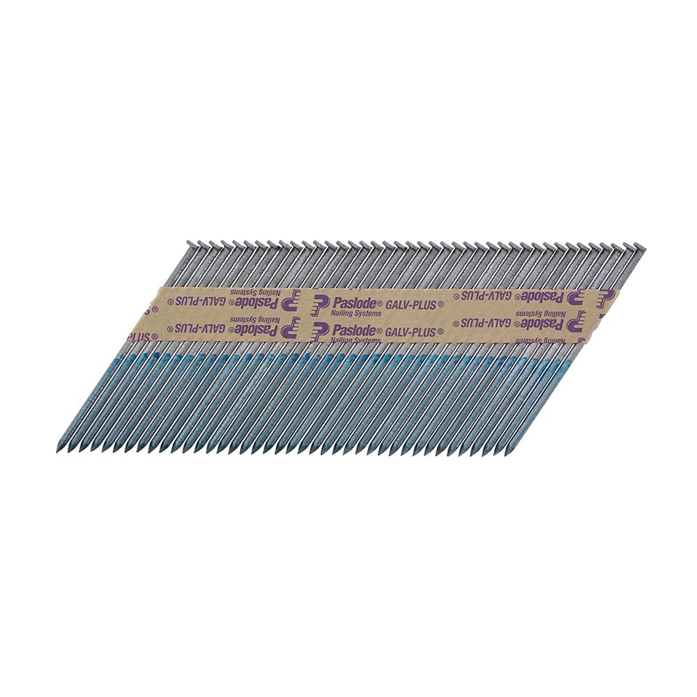 [PAS141077] Paslode IM360Ci Nails & Fuel Cells Retail Pack - Plain Shank - Galvanised + - 141077 - 3.1 x 90/1CFC (Pack 1100)