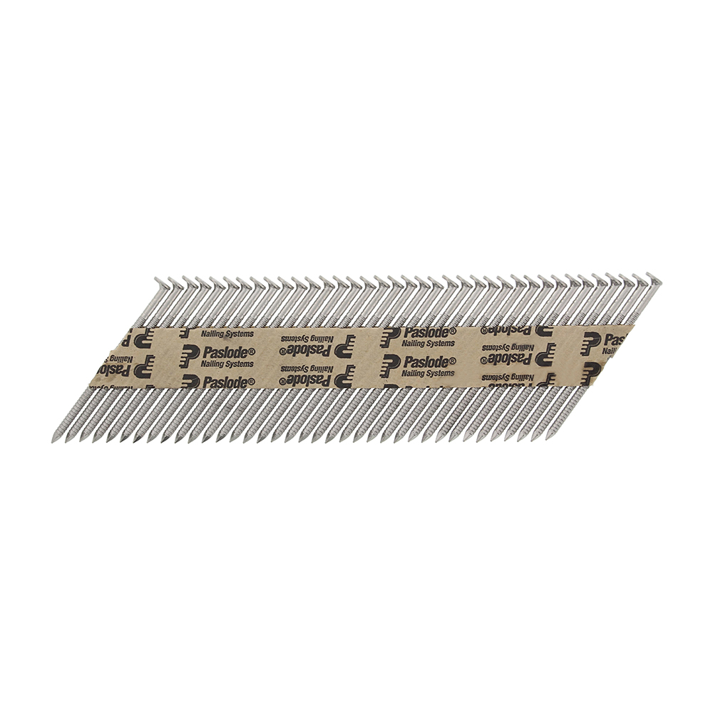 Paslode IM360Ci Nails & Fuel Cells Retail Pack - Ring Shank - Stainless Steel - 140626 - 2.8 x 63/1CFC (Pack 1100)