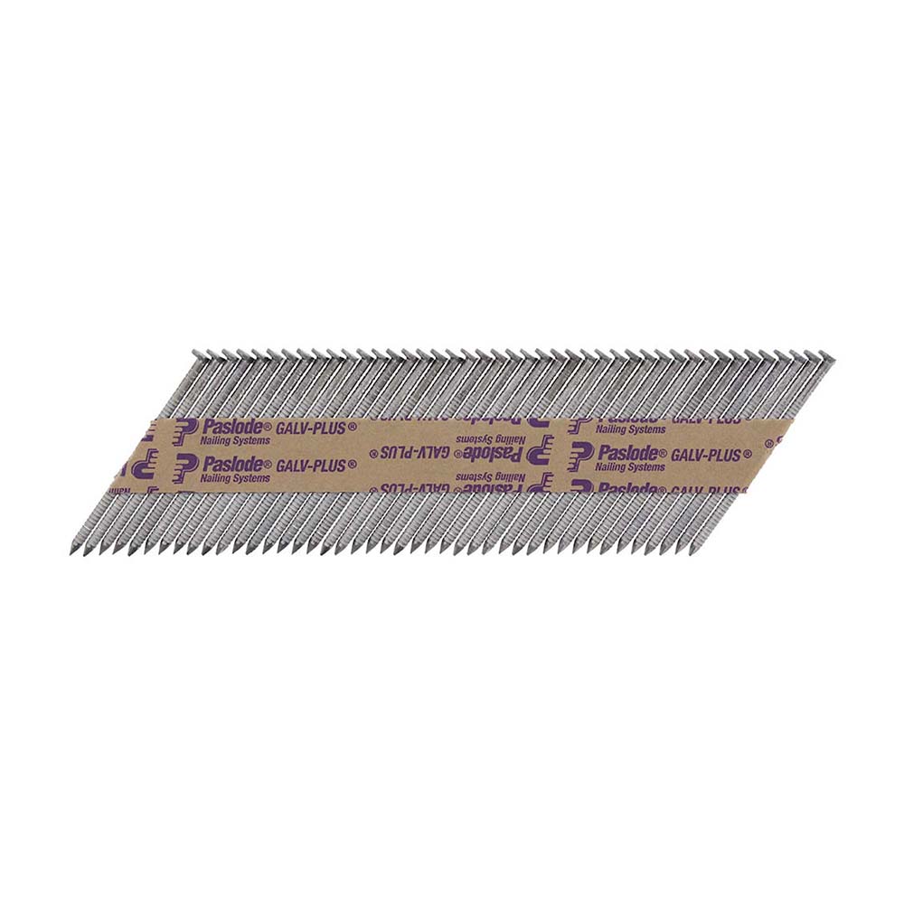 [PAS141256] Paslode IM350+ Nails & Fuel Cells Retail Pack - Ring Shank - Galvanised + - 141256 - 2.8 x 51/1CFC (Pack 1100)