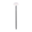 Polymer Headed Nails - A4 Stainless Steel - Cream - 65mm (Pack 100)