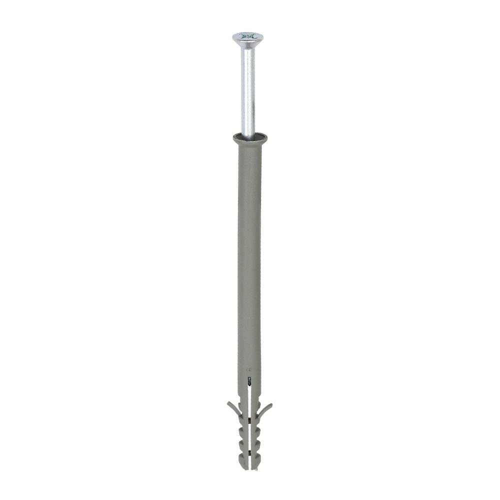 Nylon Frame Fixings - PZ - Zinc - 10.0 x 140 (Pack 20)