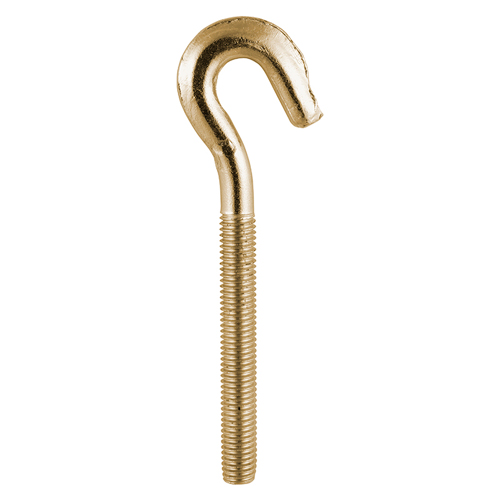 Forged Hooks - Yellow - M10 (Pack 50)