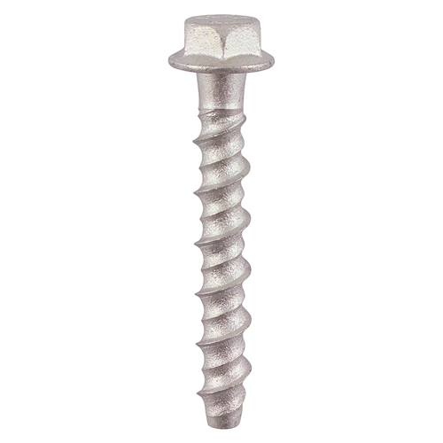 Multi-Fix Masonry Bolts - Hex Flange - Exterior - Silver - 6.0 x 150 (Pack 75)