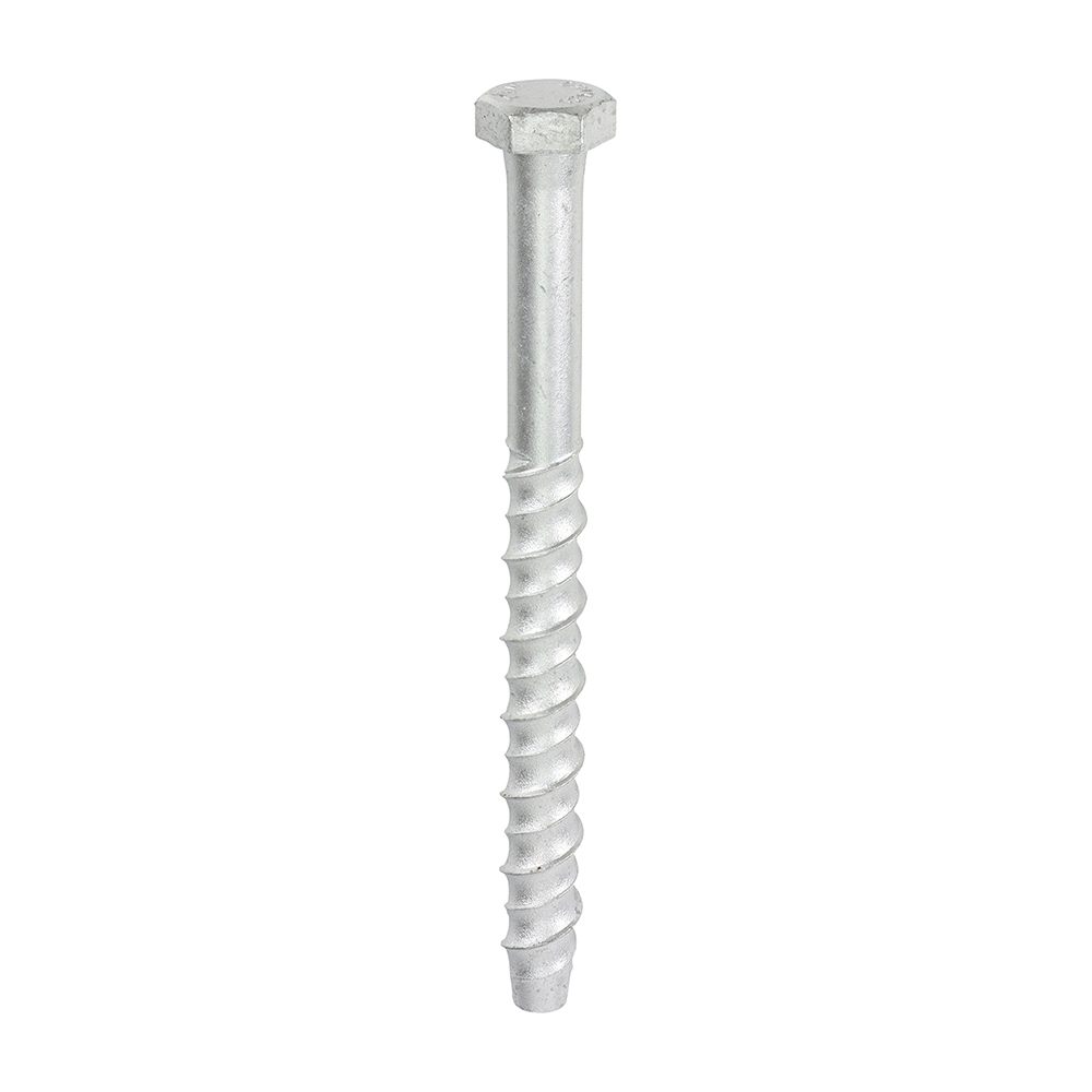 [MF12150] Multi-Fix Masonry Bolts - Hex - Exterior - Silver - 12.0 x 150 (Pack 25)