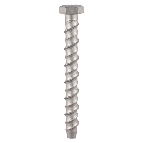 [MF16100PRE] Masonry Bolts - Hex - Exterior - Silver - 16.0 x 100 (Pack 2)