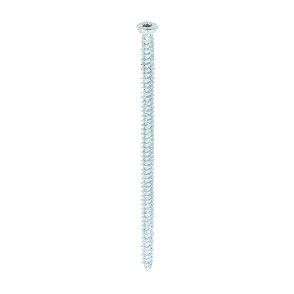 Concrete Screws - TX - Flat Countersunk - Zinc - 7.5 x 150 (Pack 100)