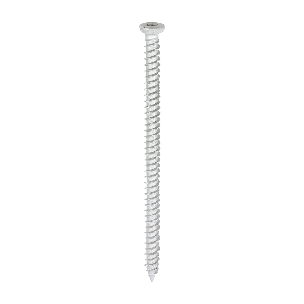 [120TCONR] Concrete Screw - TX - Flat Countersunk - Exterior - Silver - 7.5 x 120 (Pack 100)