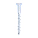 Coach Screws - Hex - Zinc - 8.0 x 70 (Pack 100)