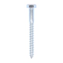 Coach Screws - Hex - Zinc - 10.0 x 100 (Pack 50)