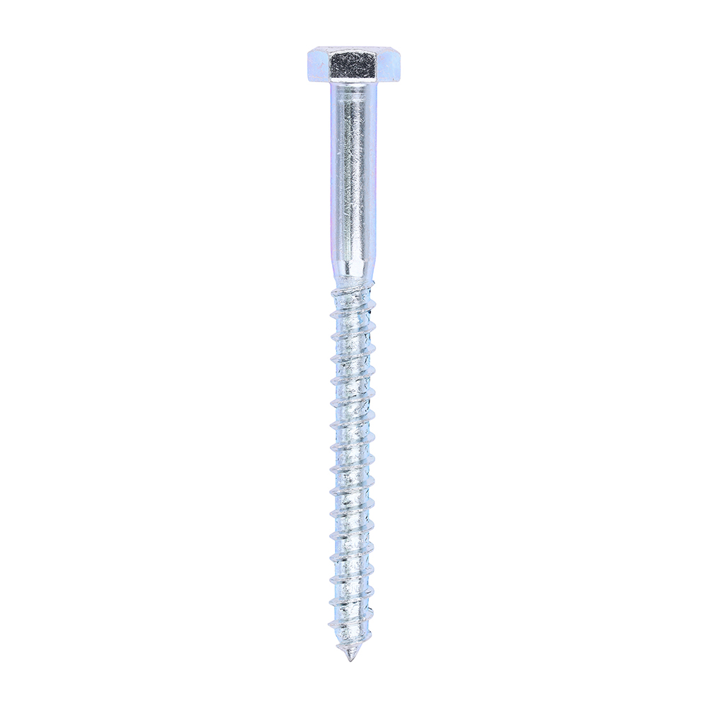 Coach Screws - Hex - Zinc - 10.0 x 120 (Pack 50)