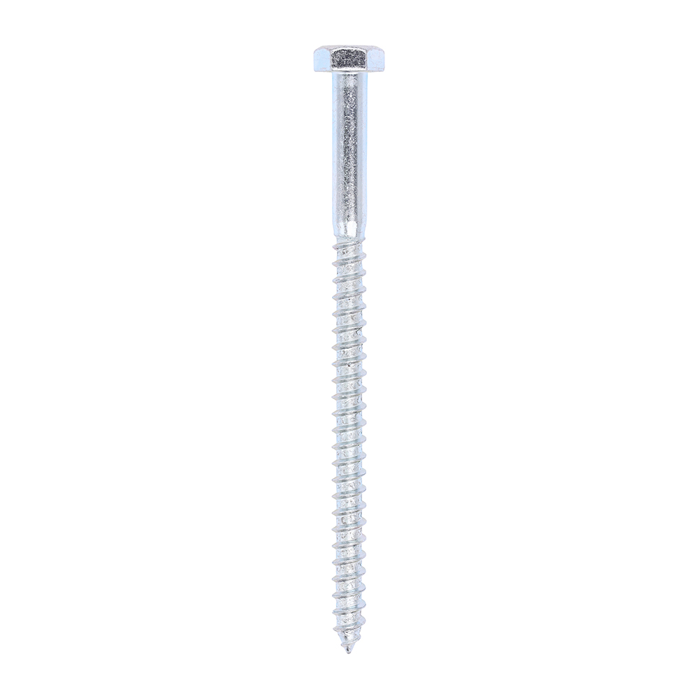 [10160CSC] Coach Screws - Hex - Zinc - 10.0 x 160 (Pack 25)