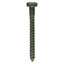 Coach Screws - Hex - Exterior - Green - 6.0 x 75 (Pack 10)