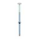 Carriage Bolts & Hex Nuts - Zinc - M10 x 200 (Pack 10)