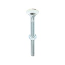 Carriage Bolts & Hex Nuts - Zinc - M16 x 180 (Pack 5)