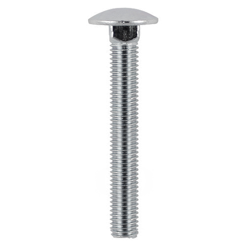 Carriage Bolts - A2 Stainless Steel - M6 x 50 (Pack 10)