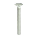 Carriage Bolts - A2 Stainless Steel - M12 x 110 (Pack 5)
