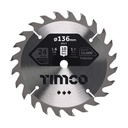 Handheld Cordless Circular Saw Blade - 136 x 10 x 24T (Pack 1)
