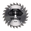 Handheld Cordless Circular Saw Blade - 150 x 10 x 24T (Pack 1)