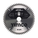 Circular Saw Blade - Fine Trim/Finishing - Extra Fine - 216 x 30 x 60T (Pack 1)