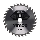 Circular Saw Blade - General Purpose - Coarse/Medium - 230 x 30 x 30T (Pack 1)