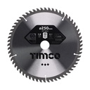 Circular Saw Blade - Trimming/Crosscut - Medium/Fine - 250 x 30 x 60T (Pack 1)