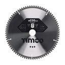 -5° Circular Saw Blade - 250 x 30 x 80T (Pack 1)
