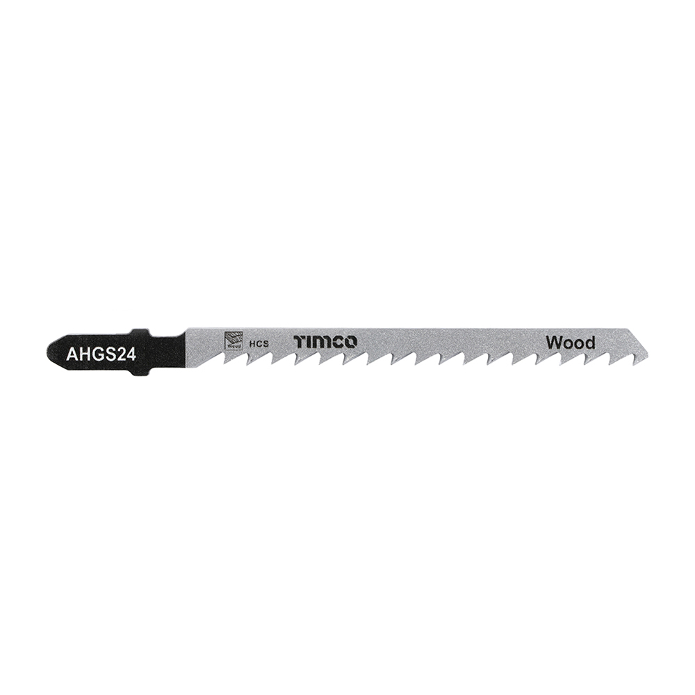 [AHGS24] Jigsaw Blades - Wood Cutting - HCS Blades - T244D (Pack 5)