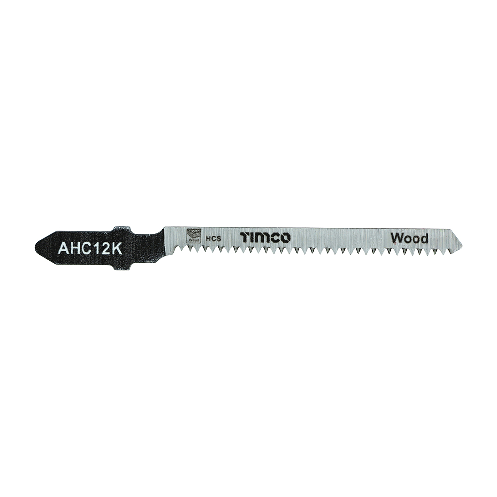[AHC12K] Jigsaw Blades - Wood Cutting - HCS Blades - T101AO (Pack 5)