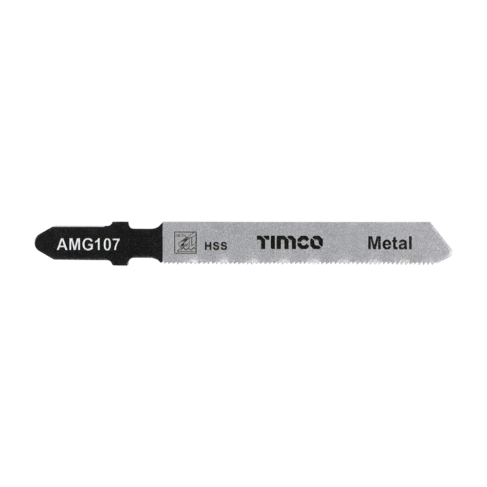 [AMG107] Jigsaw Blades - Metal Cutting - HSS Blades - T118G (Pack 5)