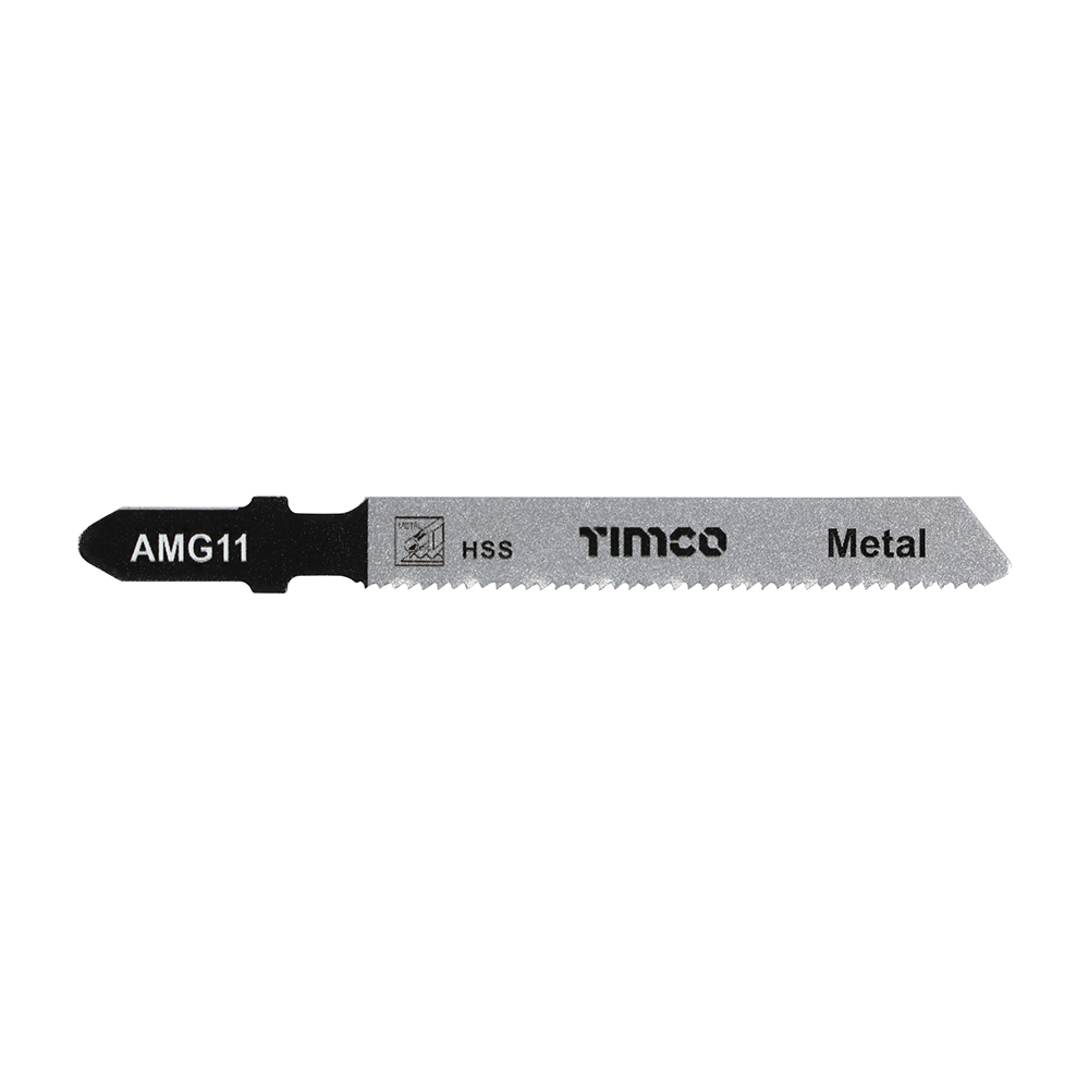 [AMG11] Jigsaw Blades - Metal Cutting - HSS Blades - T118A (Pack 5)
