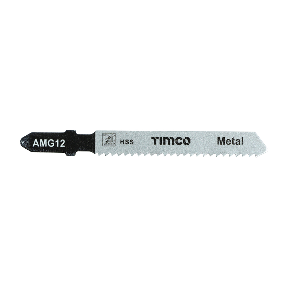 Jigsaw Blades - Metal Cutting - HSS Blades - T118B (Pack 5)