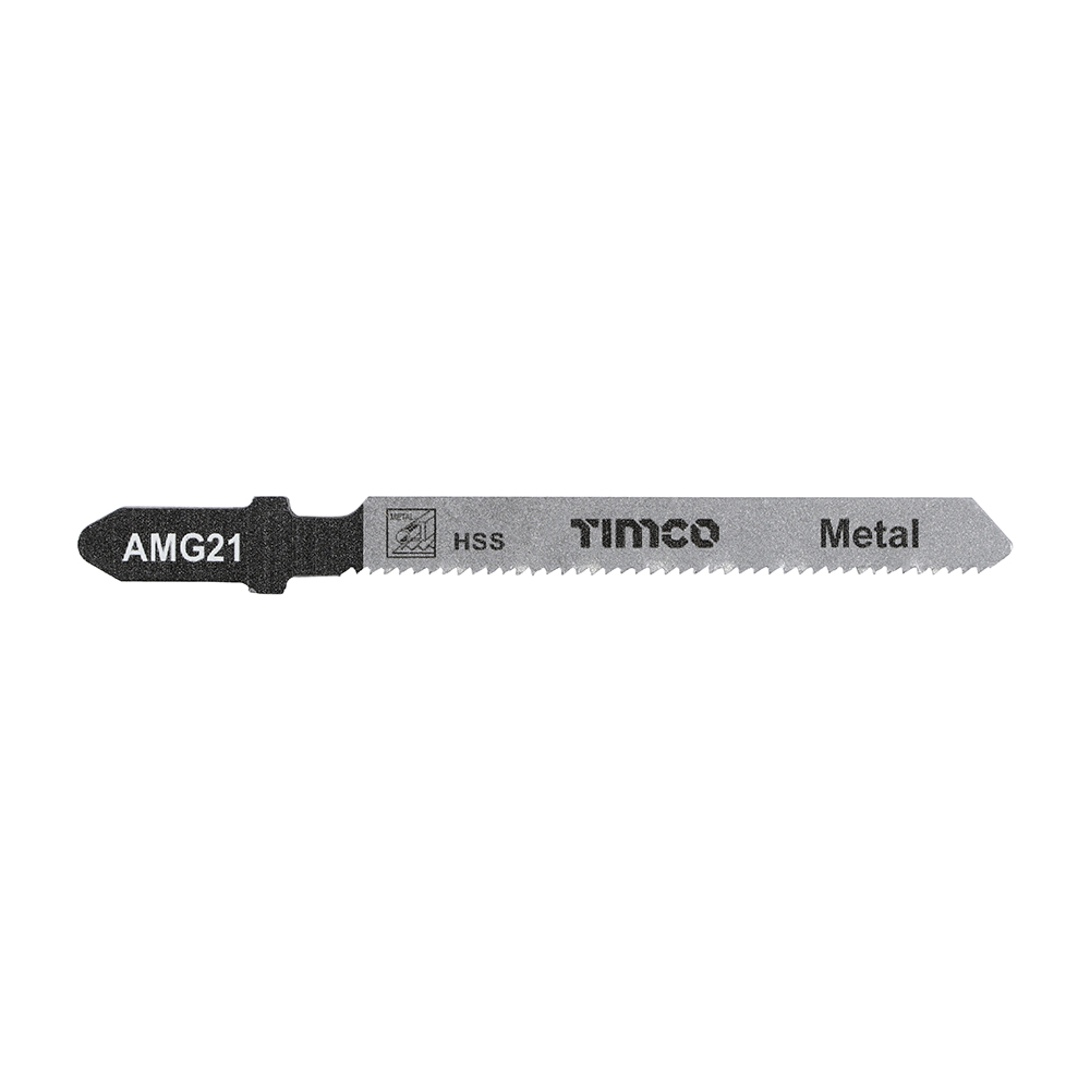 [AMG21] Jigsaw Blades - Metal Cutting - HSS Blades - T218A (Pack 5)