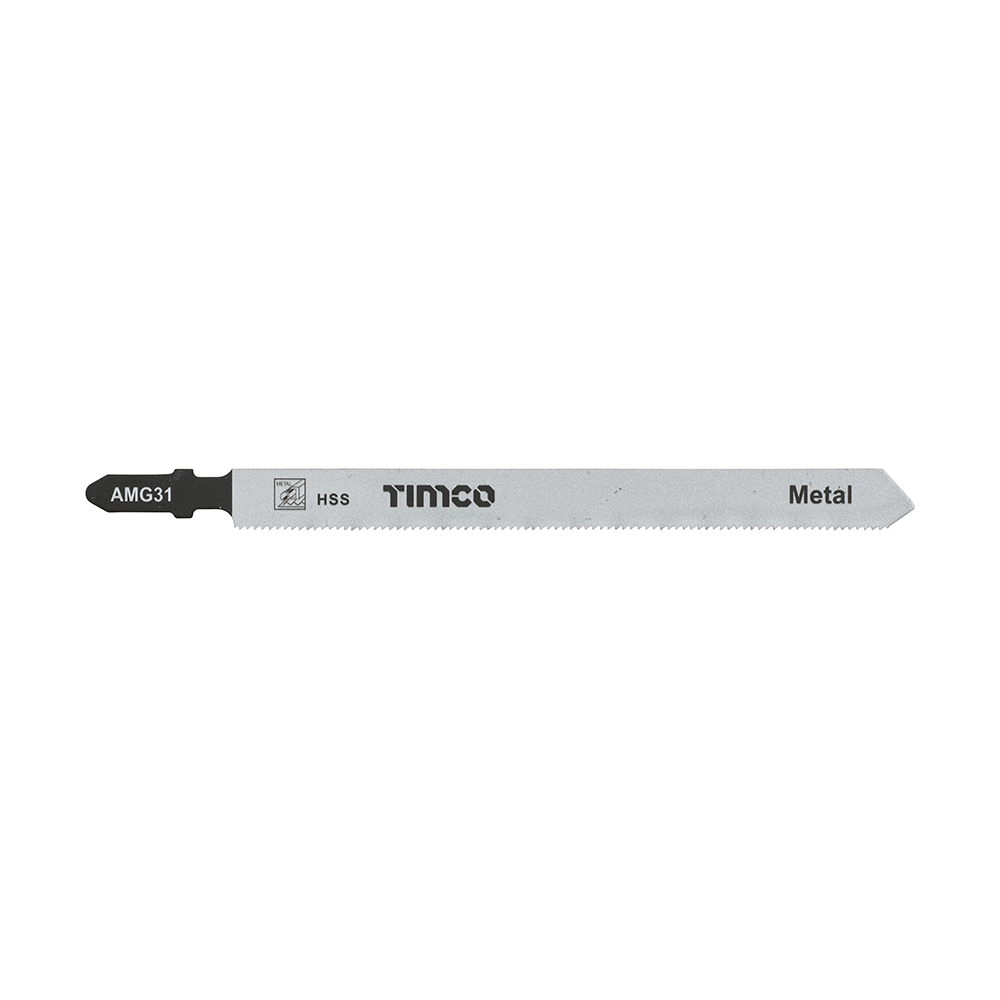 [AMG31] Jigsaw Blades - Metal Cutting - HSS Blades - T318A (Pack 5)