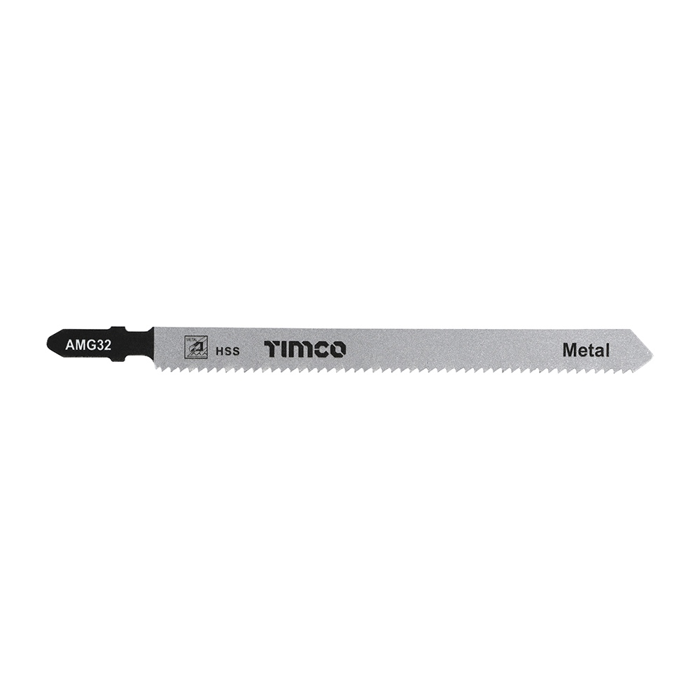 [AMG32] Jigsaw Blades - Metal Cutting - HSS Blades - T318B (Pack 5)