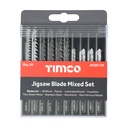 Mixed Jigsaw Set - Wood & Metal Cutting - High Carbon Steel & HSS Blades (Pack 20)