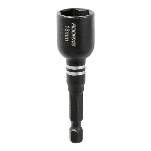[13SDX6] Impact Magnetic Socket Driver - 13mm x 65 (Pack 1)