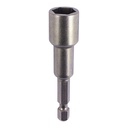Magnetic Socket Driver Bit - Hex - 11 x 65 (Pack 1)