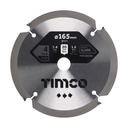 PCD Fibre Cement Saw Blade - 165 x 20 x 4T (Pack 1)